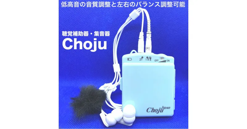 【ふるさと納税】聴覚補助器・集音器「Choju」