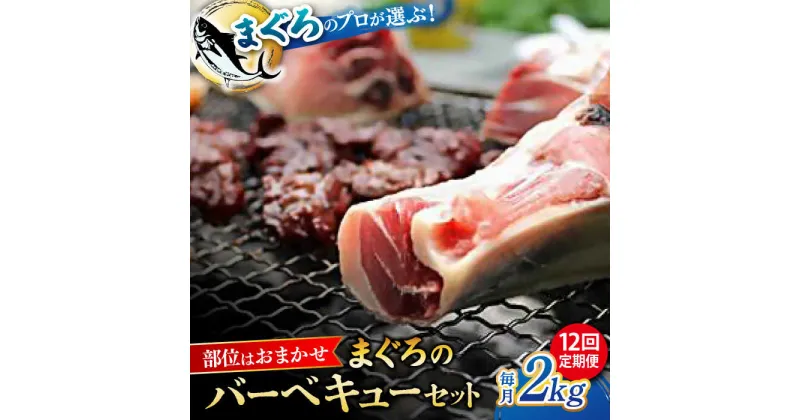 【ふるさと納税】【全12回定期便】まぐろ おまかせバーベキューセット 冷凍約2kg 鮪 マグロ BBQ 魚 横須賀【本まぐろ直売所】[AKAK031]