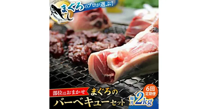 【ふるさと納税】【全6回定期便】まぐろ おまかせバーベキューセット 冷凍約2kg 鮪 マグロ BBQ 魚 横須賀【本まぐろ直売所】[AKAK030]