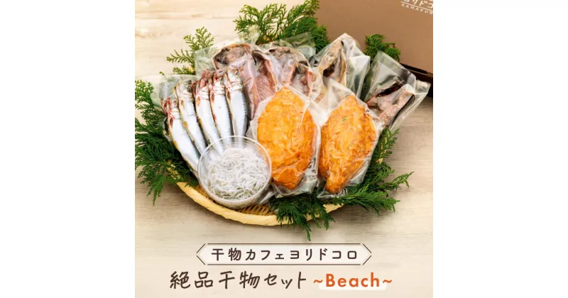 【ふるさと納税】干物カフェ　ヨリドコロ 絶品干物セット ～Beach～ | 神奈川県 鎌倉市 神奈川 鎌倉 支援 支援品 返礼品 干物 詰め合わせ ひもの 海産物 魚介 魚介類 さかな 魚 お魚 つまみ おつまみ 食品 ご飯のお供 お取り寄せ グルメ ご当地 乾物 ごはんのおとも お土産