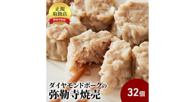 【ふるさと納税】肉の旨味が口の中いっぱいに広がる!ダイヤモンドポークの弥勒寺焼売　32個（8個入×4パック）　肉の加工品・シュウマイ　お届け：ご入金後、1～2週間後に発送