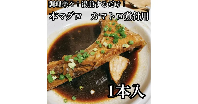 【ふるさと納税】 ・本マグロのカマトロの煮付け 1本【生から湯煎で仕上げる】【 惣菜 本鮪 鮪 煮物 日本酒 焼酎 お取り寄せ 希少部位 御中元 お中元 お歳暮 父の日 母の日 贈り物 】【家庭用 自宅用 贈答品 贈答用 ギフト カマトロ 神奈川県 小田原市 】