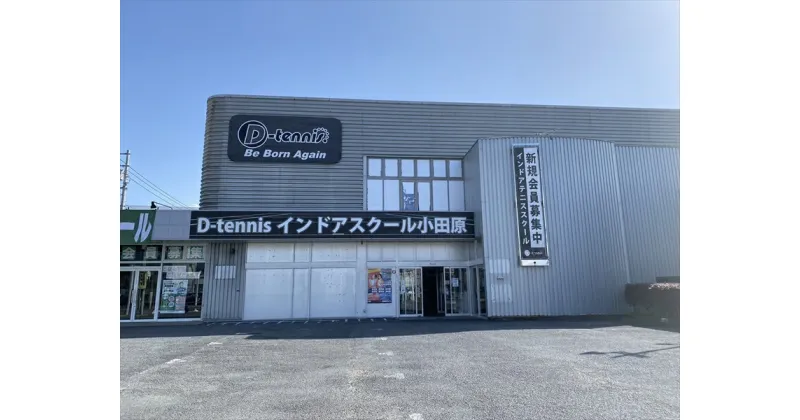 【ふるさと納税】D-テニス小田原　会員限定　1ヶ月レッスン料　土日ナイター　4回　一般【スポーツ 成人クラス 専属のプロコーチ 初心者クラス有 テニススクール 実力により選べるクラス 大人 成人 テニス交流 神奈川県 小田原市 】