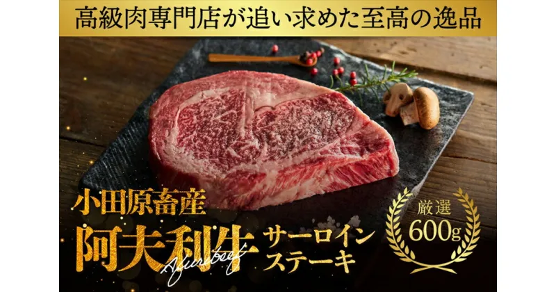 【ふるさと納税】神奈川県産和牛 阿夫利牛のステーキ 600g【 牛肉 和牛 神奈川県 小田原市 】