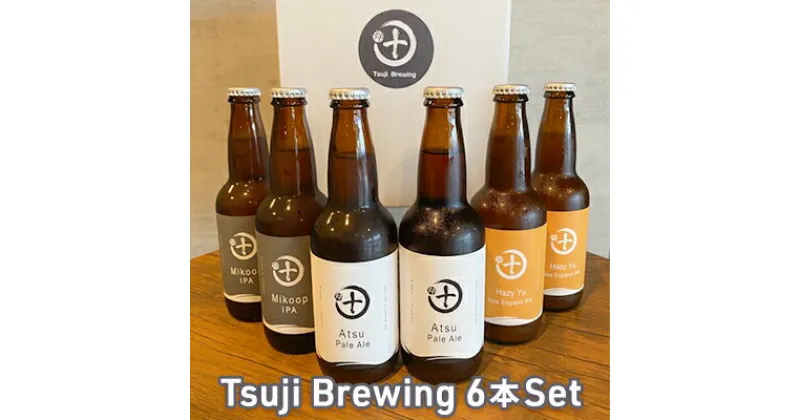 【ふるさと納税】Tsuji Brewingオリジナルクラフトビール6本セット　 お酒 地ビール 瓶ビール 飲み比べ ビール飲み比べ アルコール飲料 家飲み 晩酌 バーベキュー BBQ