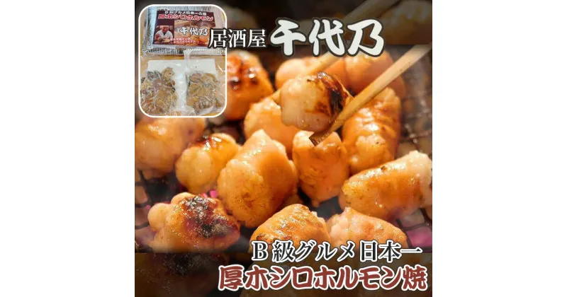 【ふるさと納税】厚木シロホルモン焼 ／ 豚ホルモン シロコロ B級グルメ 千代乃 送料無料 神奈川県