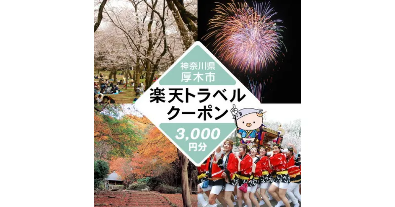 【ふるさと納税】 神奈川県厚木市の対象施設で使える楽天トラベルクーポン寄付額10,000円