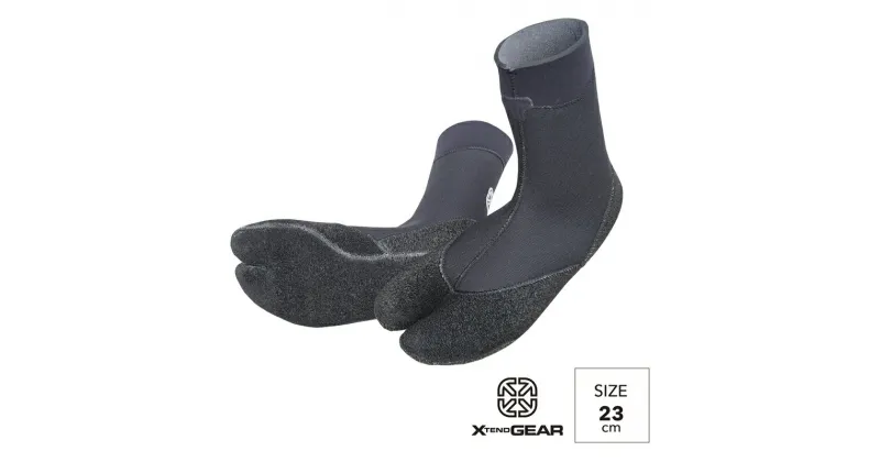 【ふるさと納税】サーフィン用ブーツ XtendGear 4mm DRYTHERMO ERGOLIGHT-SOCKS サーフソックス 防寒仕様 23cm【サーフィン用　ブーツ 神奈川県 海老名市 】