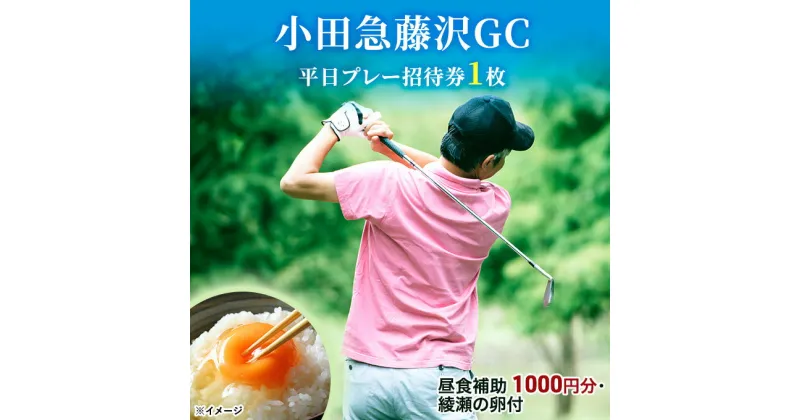 【ふるさと納税】小田急藤沢GC平日プレー招待券1枚(食事・お土産付)　ゴルフ場利用権