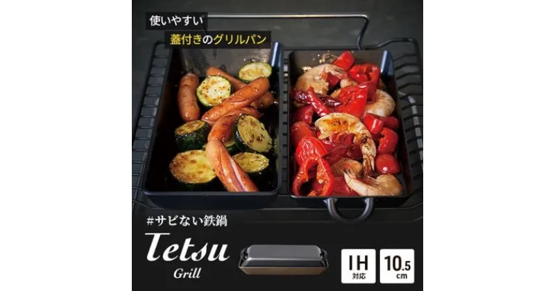 【ふるさと納税】グリルパン Tetsu Grill 鉄鍋 鉄 グリル 鍋 なべ 調理器具 キッチン用品 鉄製 アウトドア バーベキュー キャンプ BBQ 魚 肉 料理 調理 雑貨 日用品　 綾瀬市