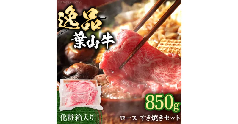 【ふるさと納税】【化粧箱入り】葉山牛ロース スキヤキセット ／ 牛肉 和牛 すき焼き 神奈川県 特産品【(有)葉山旭屋牛肉店】[ASAP003]