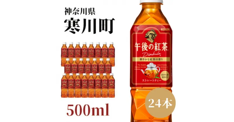 【ふるさと納税】午後の紅茶 ストレート キリン ペットボトル 500ml × 24本 紅茶 　 飲料 お茶 茶 ソフトドリンク 飲み物 詰め合わせ セット