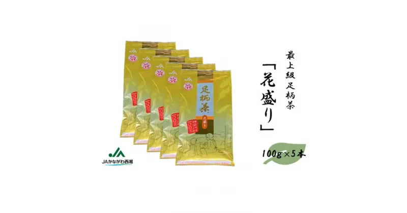 【ふるさと納税】足柄茶【最上級】花盛り500g（100g×5本）