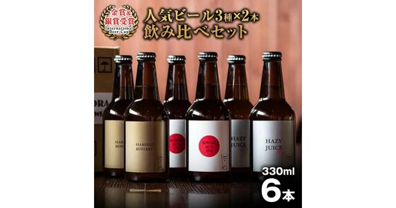 【ふるさと納税】GORA BREWERY〈International Beer Cup 金賞＆銀賞受賞〉人気ビール3種詰め合わせ | 楽天ふるさと 納税 神奈川県 箱根町 神奈川 箱根 返礼品 支援品 お礼の品 ビール お酒 酒 クラフト クラフトビール 飲み比べ 詰め合わせ お取り寄せ 家飲み 宅飲み ご当地