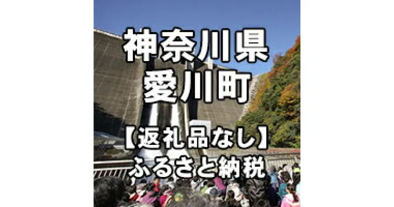 【ふるさと納税】神奈川県愛川町への寄付（返礼品はありません）