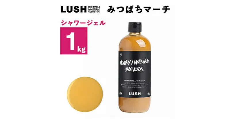 【ふるさと納税】LUSHみつばちマーチ シャワージェル 1000g【1344370】