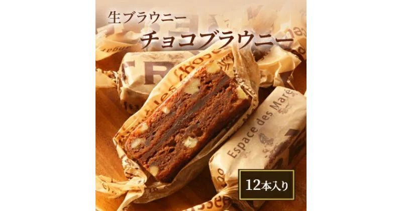 【ふるさと納税】生ブラウニー　チョコブラウニー（12本入り）