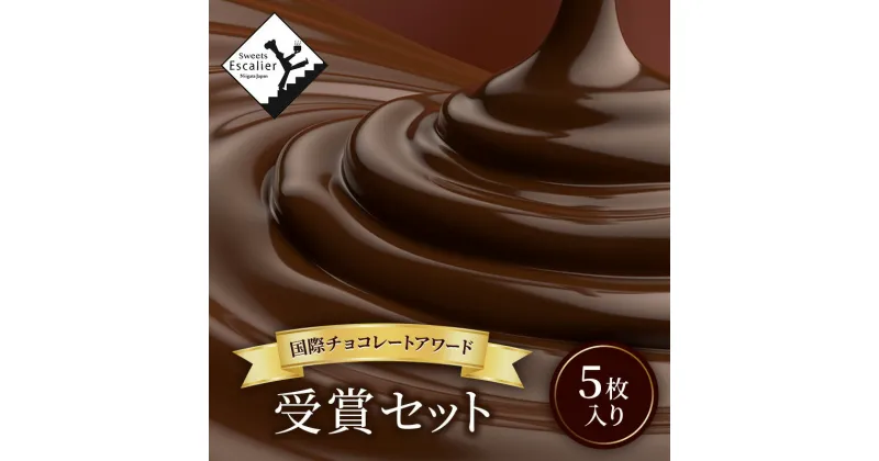 【ふるさと納税】国際チョコレートアワード受賞セット　5枚入り