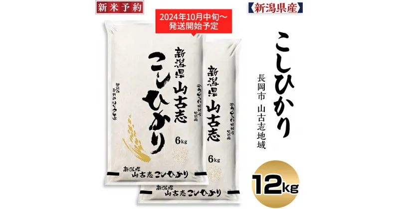 【ふるさと納税】米 白米 コシヒカリ 新潟 令和6年 新米 75-AY121新潟県長岡産コシヒカリ山古志地域棚田米12kg