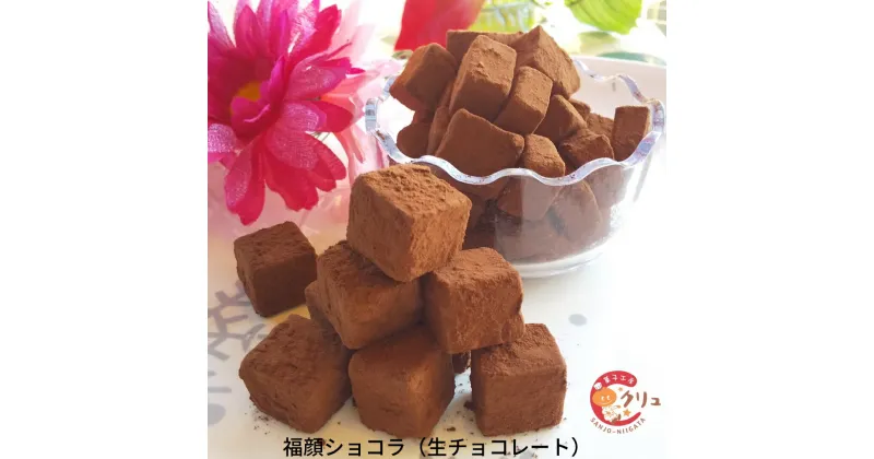 【ふるさと納税】福顔ショコラ（生チョコレート） チョコレート 生チョコ お菓子 おやつ デザート スイーツ お取り寄せ [菓子工房クリュ] 【010S346】