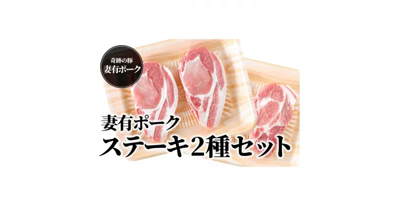 【ふるさと納税】【魚沼銘柄豚】妻有ポークステーキ2種セット　 肉 お肉 豚 豚肉 ポーク ステーキ セット 詰め合わせ 新潟 　お届け：準備でき次第、順次発送