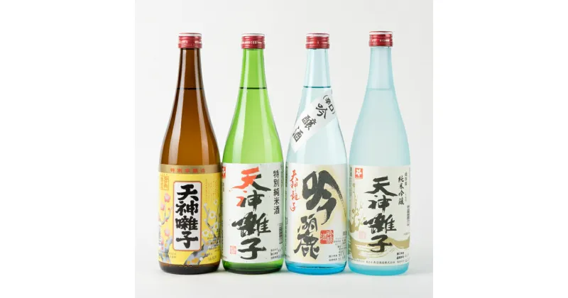 【ふるさと納税】十日町の地酒　天神囃子4本セット（720ml×4）　 お酒 酒 地酒 日本酒 セット 　お届け：順次発送