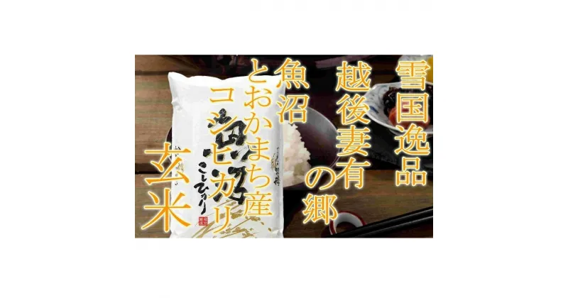 【ふるさと納税】●定期便・玄米●【雪国逸品10kg×12ヶ月】 越後妻有の郷 魚沼十日町産コシヒカリ　定期便・ お米 ご飯 良質 ミネラル 極上 新鮮 香り つや 粘り