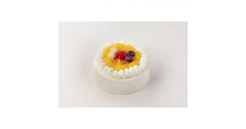 【ふるさと納税】すこやかフルーツケーキ/5号(直径約15cm)(特定原材料不使用) | 十日町すこやかファクトリー